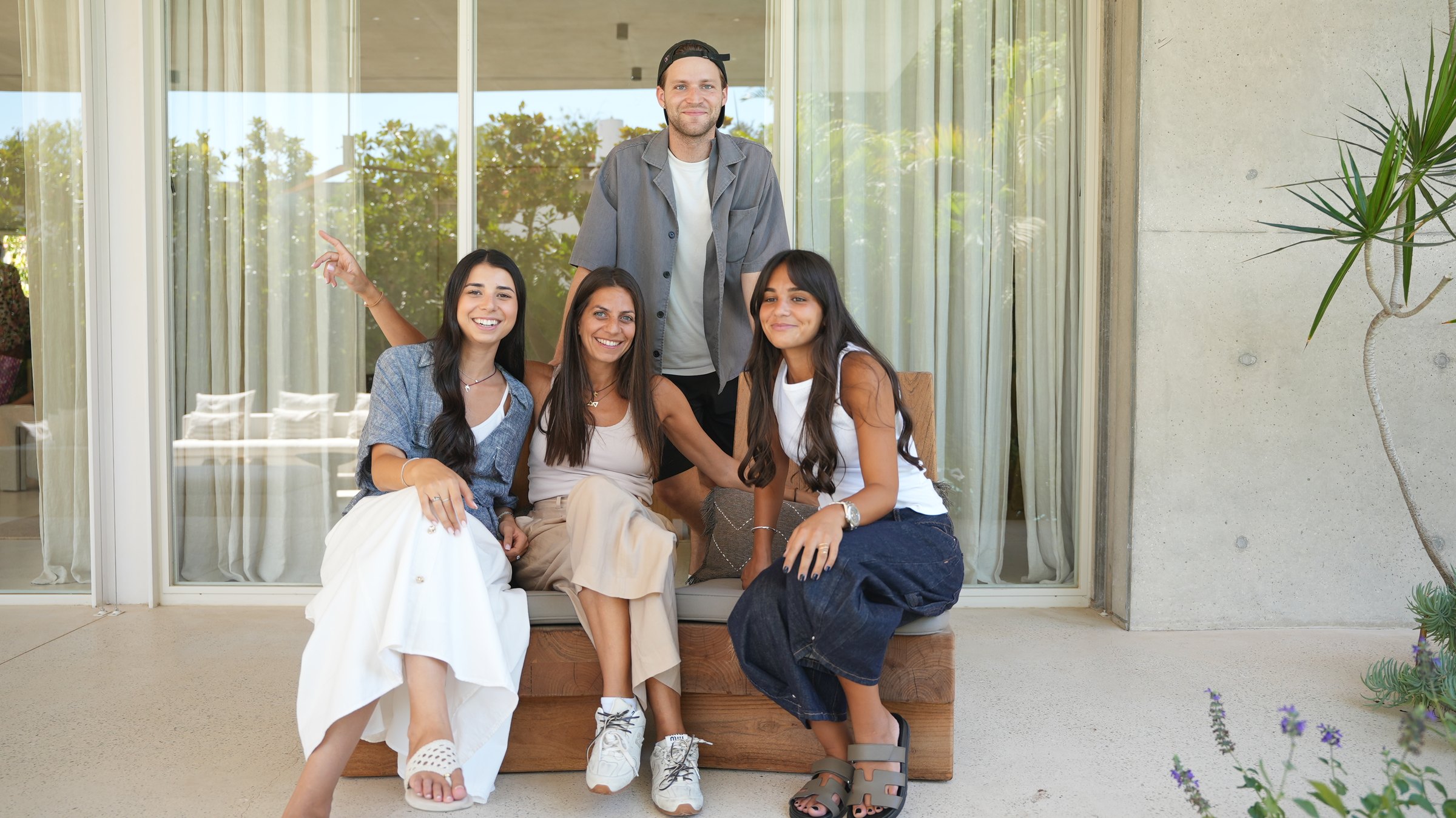 The CL Agency team — Leah Cohen, Cindy Levy, Sasha and Loan Mamou
