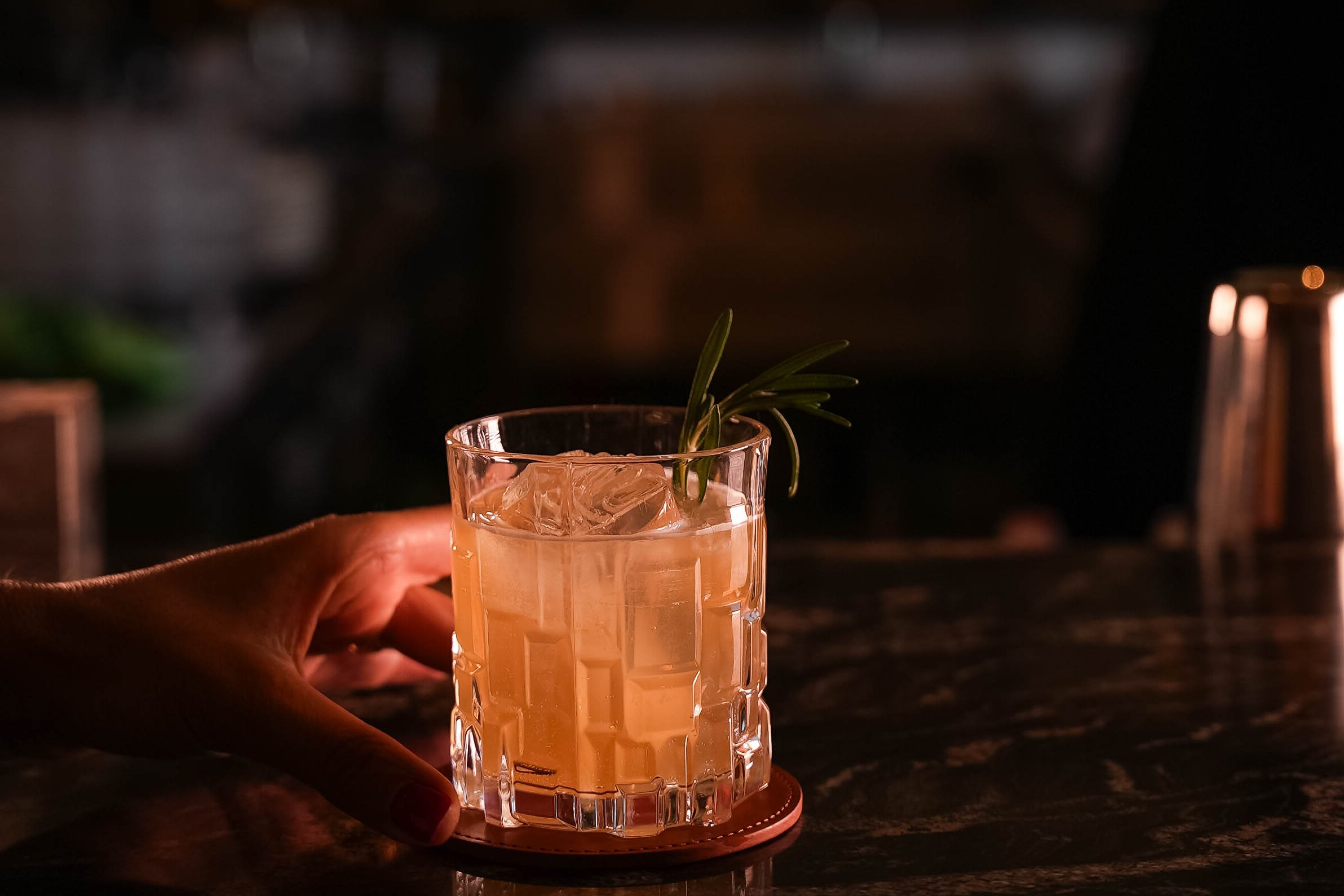 ASIA — a cocktail on the bar
