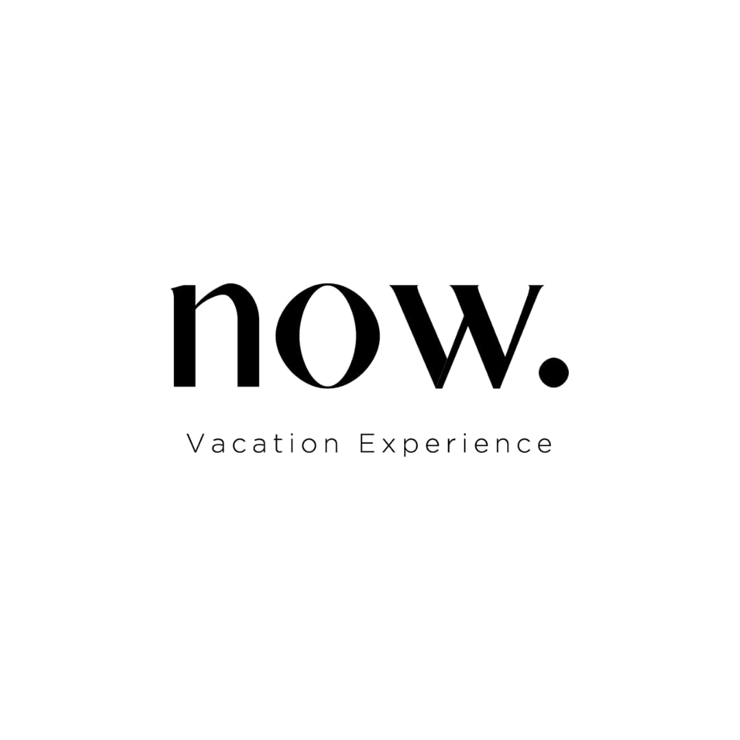 NOW — logo, black