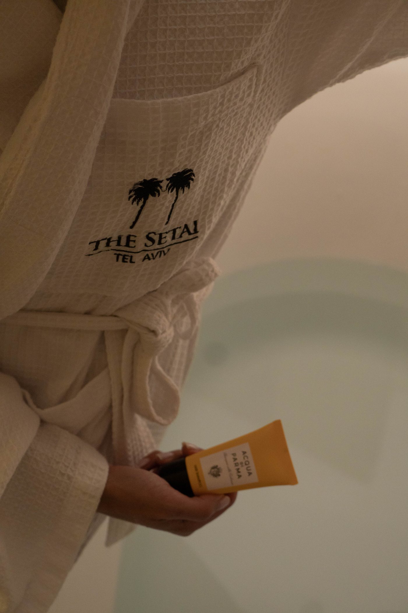 The Setai Tel Aviv robe