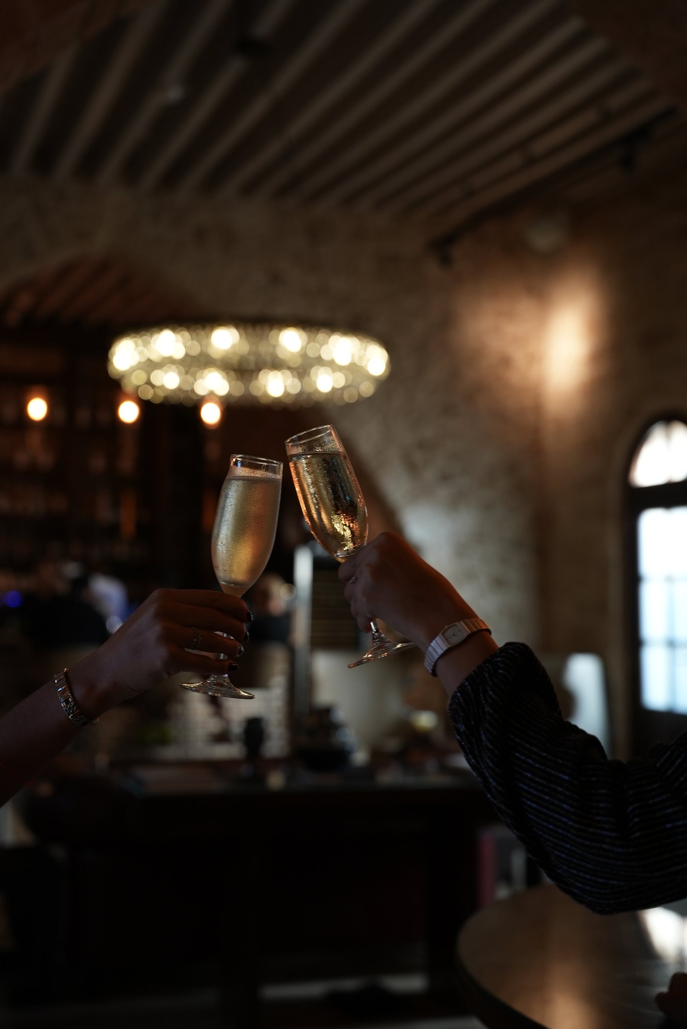 A toast in the bar
